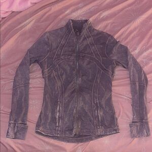 Lululemon Athletica Purple Define Jacket Ice Wash